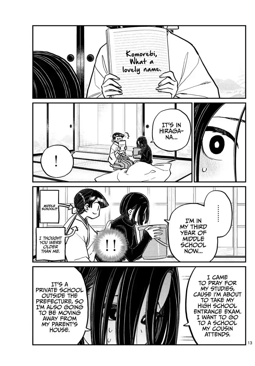 Komi-san wa Komyushou Desu Chapter 275 13